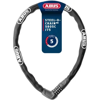 ABUS 5805C Schwarz Kettenschloss