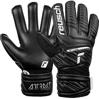Reusch Unisex Torwarthandschuhe Attrakt Solid Junior,Schwarz,7