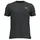 Herren Kurzarmshirt geruchsregulierendes atmungsaktives Funktionsshirt schnelltrocknendes T-Shirt mit 4-Wege-Stretch Black Reflective 3XL