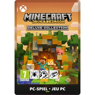 Microsoft Minecraft: Java & Bedrock Edition Deluxe Collection