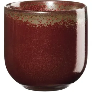 ASA Coppa Teebecher Set 2tlg. rost, aus Porzellan hergestellt, Inhalt: 200ml, 19080176, rot