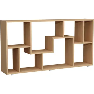 VCM Lanisa L Bücherregal 116 x 20 x 58 cm Weiß