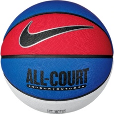 Bild Unisex – Erwachsene Everyday All Court 8P Basketball, Game royal/Black/metallic Silver/Black, 7