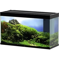 Askoll 280285 Emotion PRO Nature LED 100 schwarz mit Außenfilter Pratiko 200, L, Schwarz