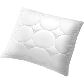 Beco Kopfkissen »NEUHEIT Kissenparade 40x80 & 80x80 cm erhältlich« Füllung: aufschüttelbare Faserbällchen 1 Stk. tlg. Kissen für Rückenschläfer, Seitenschläfer, Made in Germany