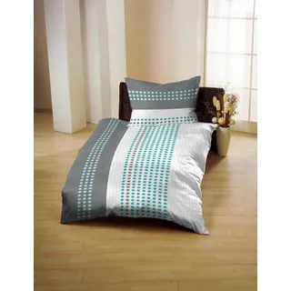 Gerald Wittmann Bettwäsche »Baumwoll-Seersucker« 2 Stk. tlg., grau