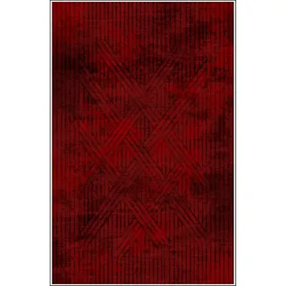 MANI TEXTILE Teppich Fisun, 300 x 400 cm, Rot