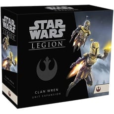 Atomic Mass Games, Star Wars Legion: Rebel Expansions: Clan Wren Unit, Unit Expansion, Miniatures Game, Ages 14+, 2 Players, 90 Minutes Playing Time