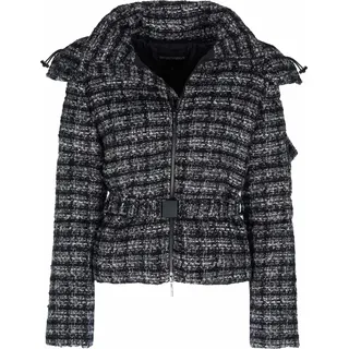 Emporio Armani Lederjacke für Damen - Schwarz