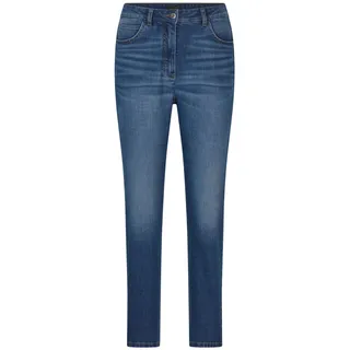 Regular-fit-Jeans GOLDNER "Baumwoll-Stretch Mom Jeans SARA", Damen, Gr. 40, N-Gr, blau, Obermaterial: 98% Baumwolle CO. 2% Elasthan EL., Basic, gerade, Jeans Regular-fit-Jeans, stretchbequeme Quälität