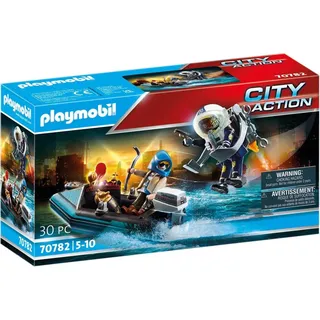 Playmobil City Action Polizei Jetpack: Festnahme des Kunsträubers 70782
