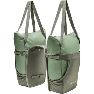 Vaude TwinShopper Fahrradtasche grün