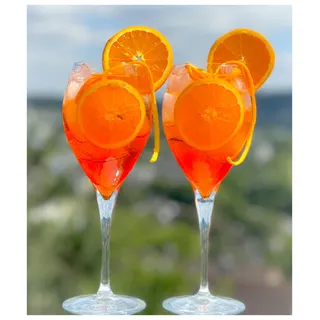 Topkapi Aperol Spritz Glas Mara XL– Aperol Gläser, Cocktail Glas, 445ml, Profi-Glas für Aperol Spritz, Hugo, Amalfi, Cocktails, 6 Stück