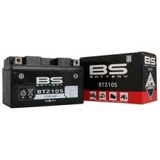 BS Battery 300635 BTZ7S AGM SLA Motorrad Batterie, Schwarz