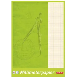 Herlitz Millimeterpapier A4 80 g/m2 25 Blatt