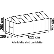 Bild von Zeus 15700 Alu schwarz HKP 16 mm 15,7 m2