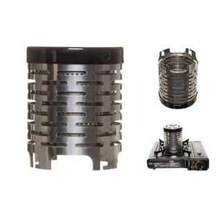 Fox Heizaufsatz für Gaskocher Heizaufsatz für Zeltheizung Heizgerät, Campingkocher, Wandern Heizaufsatz