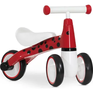 hauck 1st Ride Three Ladybug Red