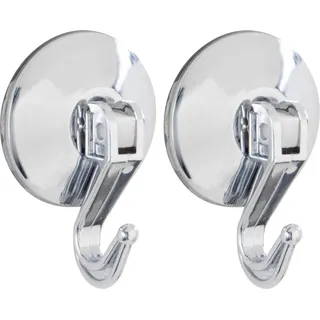 Wenko Hebelsaughaken Chrom 2er-Set
