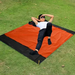 Armo® wasserdichte extra große Strandmatte Picknickdecke 210 cm x 200 cm