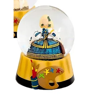 DRW Meninowasser Kugel Modern Miniatur 6,5 cm (Margarita Blau)