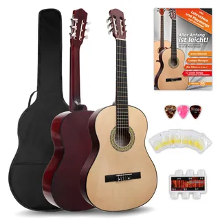 Classic Cantabile Acoustic Series AS-851 4/4 Konzertgitarre Starterset