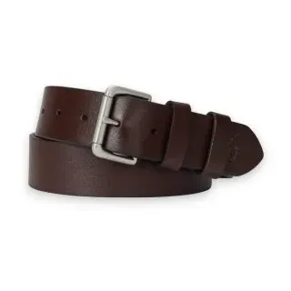 Polo Ralph Lauren für Herren. 405899989001 Ledergürtel mit brauner Rollschnalle (40), Lässig, Klassisch