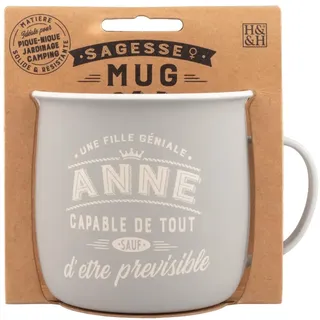 Mug Nomade - Personalisierte Tee- und Kaffeetasse Anne – Geschenk für Damen