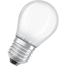OSRAM Superstar dimmbare LED-Lampe mit besonders hoher Farbwiedergabe (CRI90) für E27-Sockel, mattes Glas ,Kaltweiß (4000K), 470 Lumen, Ersatz für herkömmliche 40W-Leuchtmittel, dimmbar, 1-er Pack