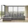 L-form 2-Sitzer Grau