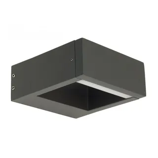 LED Wandleuchte IP54 Anthrazit 4000K 480lm MENISINO Außenlampe Haus Eingang