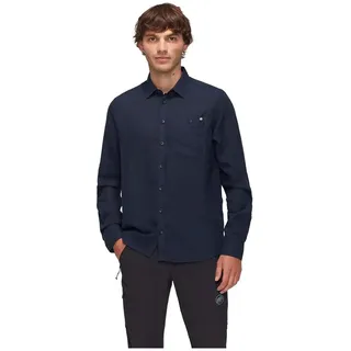 Mammut Alvra Summer Longsleeve Hemd (Größe XXL, blau)