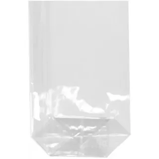 Papstar Starpak 300 Bodenbeutel, PP transparent