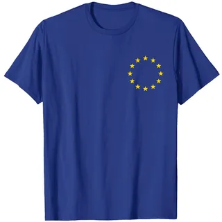 EU Flagge Sterne Europäische Union Fahne Symbol T-Shirt