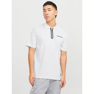 Jack & Jones Poloshirt »JCOFUSION PIQUE POLO SS SN«, weiß