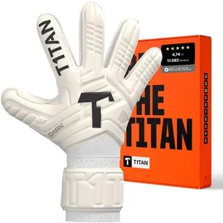 T1TAN Classic 1.0 Torwarthandschuhe - White - 11