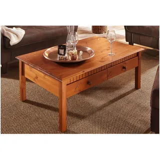 OTTO home Couchtisch Lisa beige Kiefer 110 x 42 x 70 cm