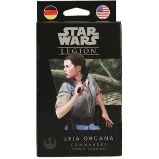 Atomic Mass Games FFG FFGD4609 | Leia Organa – Commander: Star Wars: Legion, ab 14+ Jahren Erweiterung DE-Ausgabe) Deutsch