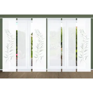 home in green Schiebevorhang ¦ grün ¦ Synthetik ¦ Maße (cm): B: 60 H: 245