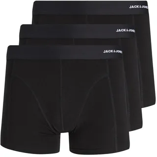 JACK & JONES Boxershorts in Schwarz im 3er Pack-M