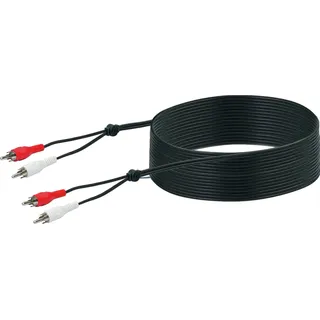 Schwaiger Audiokabel CIK5125 533 Cinch-Stecker / Cinch-Stecker 10,0m (CIK5125)