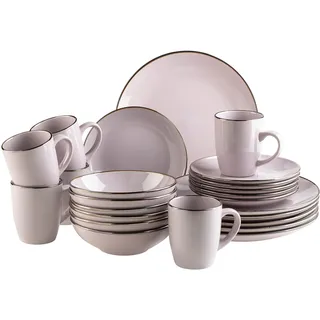 Mäser Kombiservice Metallic Rim 24-tlg. lila