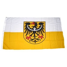 Fahne/Flagge Niederschlesien NEU 90 x 150 cm Flaggen