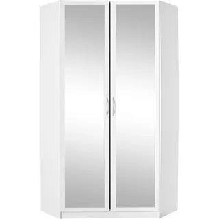 WIMEX Eckschrank Bitburg 95 x 198 x 58 cm Weiß