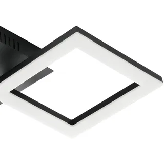 EGLO Connect LED Deckenleuchte Paranday-Z schwarz 47 x 22,5 cm