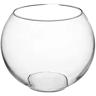 Atmosphera Vase, Kugel, Glas, transparent, Durchmesser 25 cm