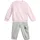 Jogger pink/weiß 68