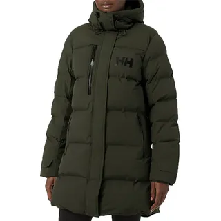 HELLY HANSEN Adore Puffy Parka Damen Mantel-Oliv-Dunkelgrün-M