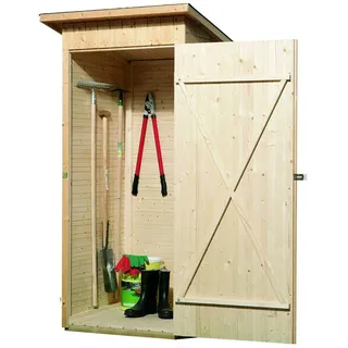 Weka Geräteschrank PD 0,83 x 0,85 x 1,95 m natur