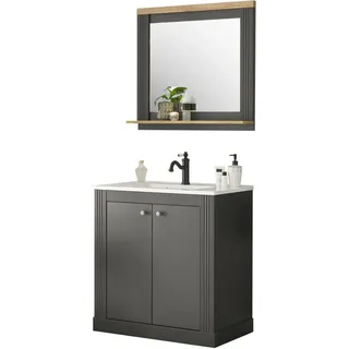 OTTO home Westminster 2-tlg. Grau